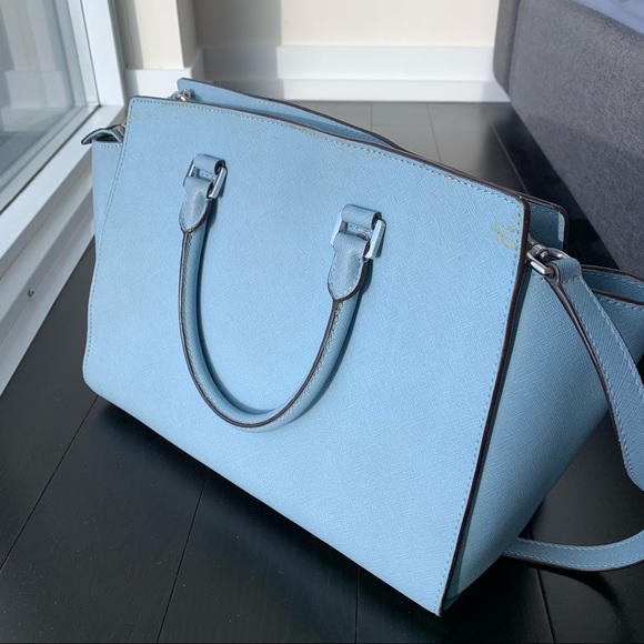 [SOLD] Michael Kors Large Leather Bag - Picture 2 of 7